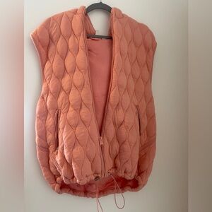 Free People Dream Big Quilted Vest Size M